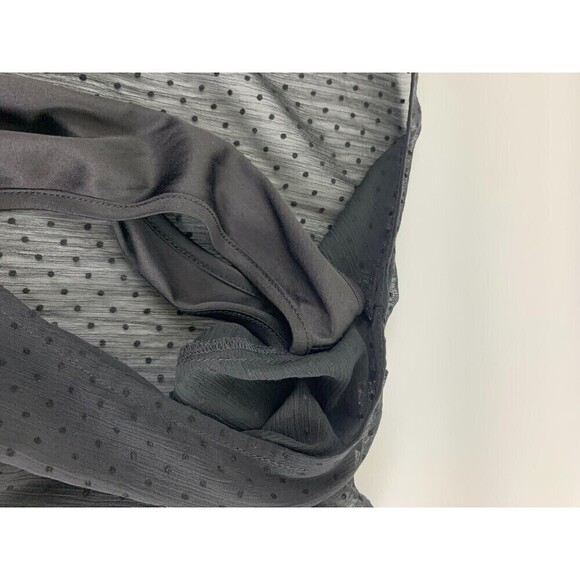 Torrid Blouse Pencil Dress Black Cap Sleeve V-Neck Blouson Sheath Women Plus 3X - Picture 7 of 12